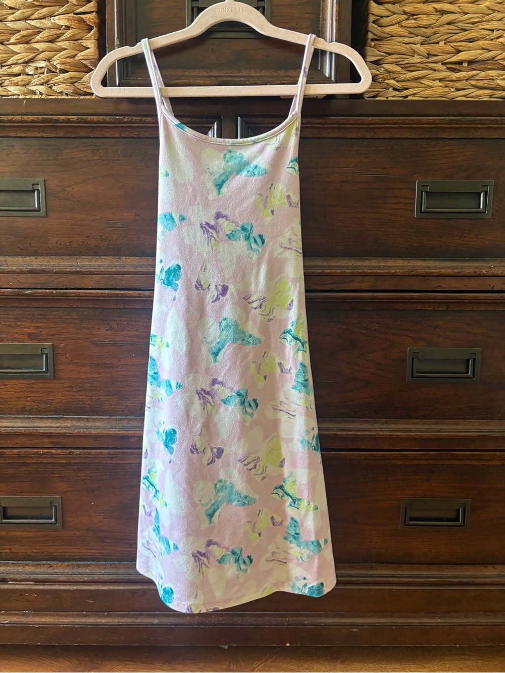 Jumping Bean Pastel Floral Active romper in size M